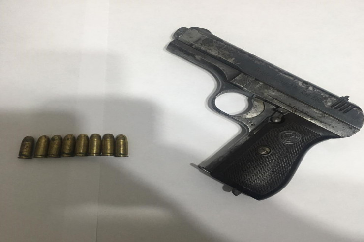 Cəlilabadda tapılan silah