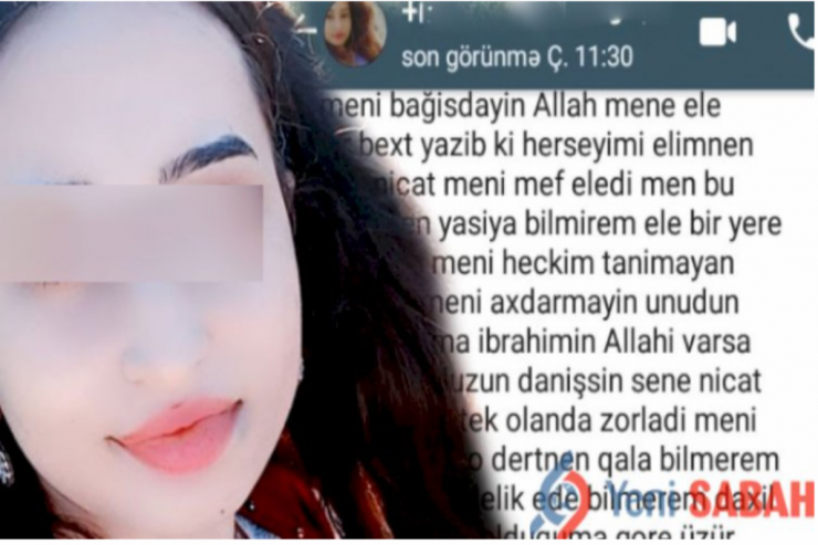 Qaynının zorladığı deyilən 17 yaşlı gəlinin əri DANIŞDI  -YENİLƏNİB 