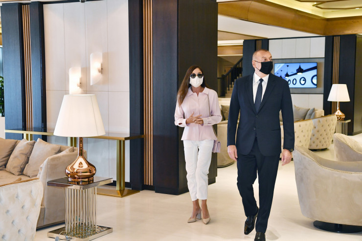 İlham Əliyev “Gülüstan” sarayında -  VİDEO  - YENİLƏNİB 