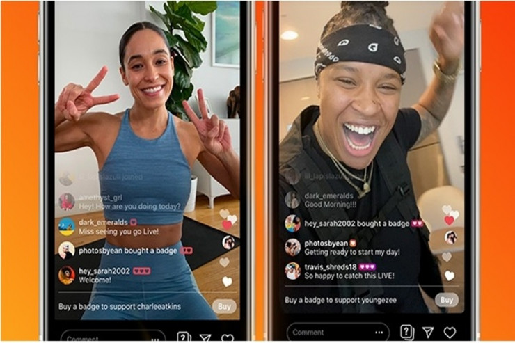 “Instagram”da YENİLİK : canlı yayım iştirakçı sayı artdı
