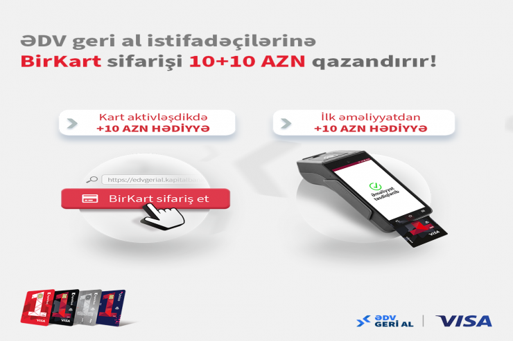 ƏDV-ni geri alanlar üçün 10+10 aksiyası keçirilir