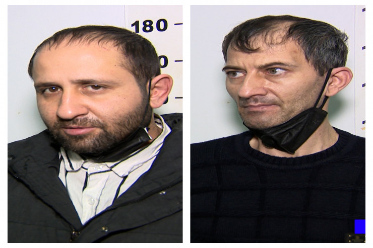 Saxlanılan şəxslər Elvin İsmayılov və İlham İsgəndərov