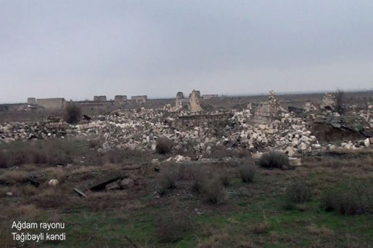 Ağdamın Tağıbəyli kəndi -  VİDEO 