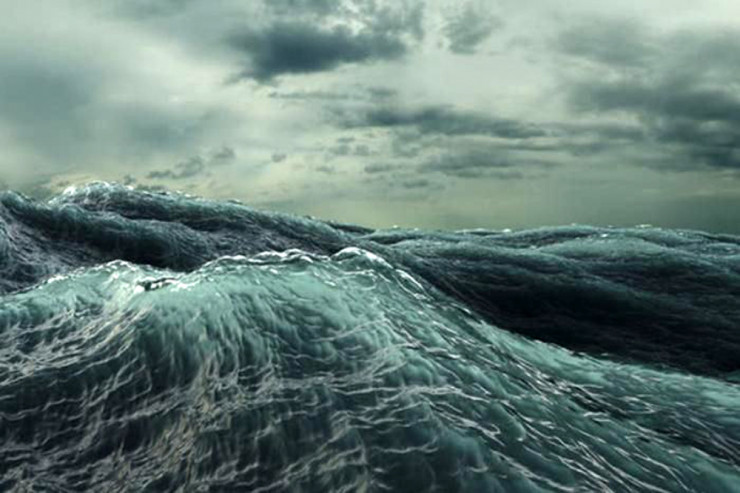 Xəzərdə dalğanın hündürlüyü 7,5 metrə çatacaq