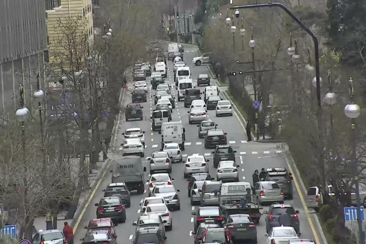 Ü.Hacıbəyov küç. K.Səfərəliyeva küçəsi ilə kəsişmədə qəza