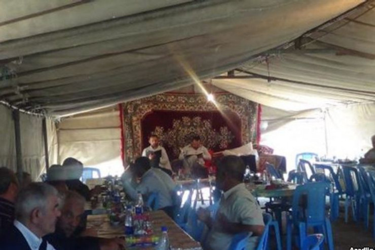 Goranboyda yas mərasimi