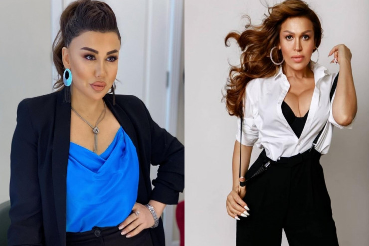 Rəqqasə Fatimə Fətəliyeva müğənni Rəqsanə İsmayılova