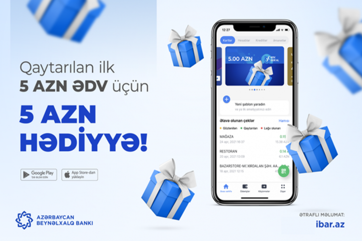 ƏDV faizlərini geri alanlar üçün daha bir  QAZANC FÜRSƏTİ! 