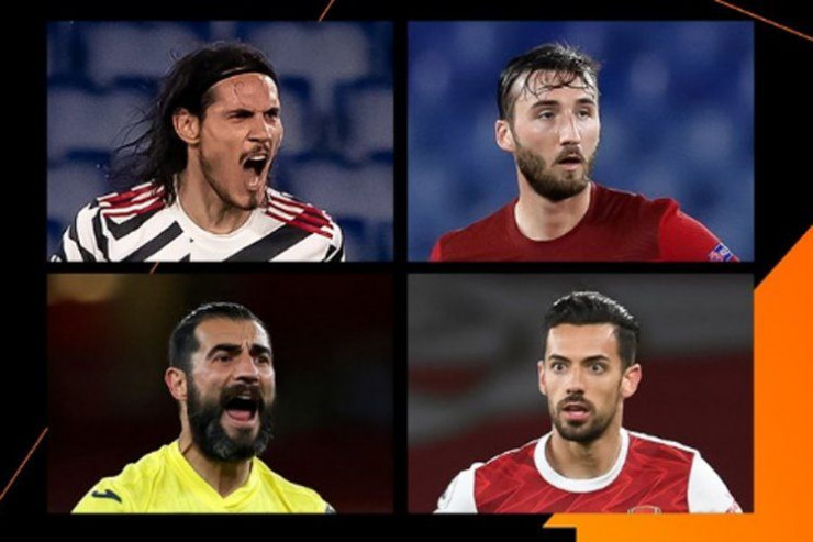 Raul Albiol, Pablo Mariedə, Edinson Kavani, Brayan Kristante