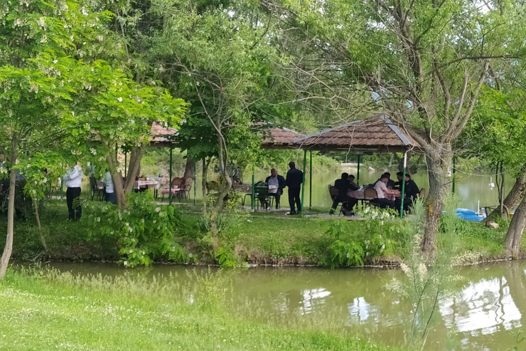 Şəkinin Baş Layısqı kəndində toy mərasimi