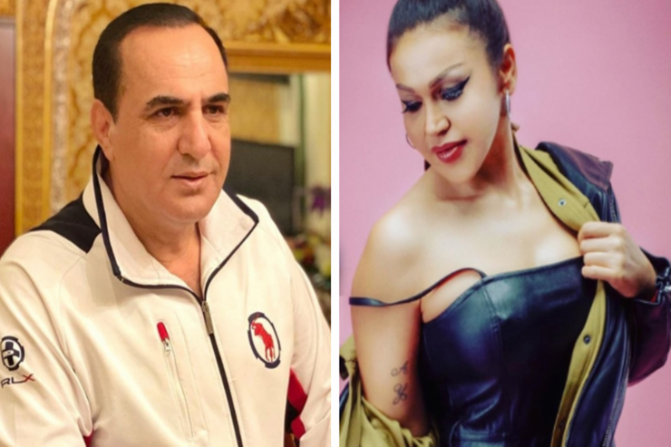 Müğənni Manaf Ağayev, Rəqsanə İsmayılova