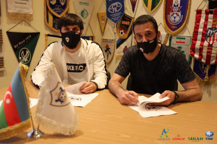 ​​​​​​​“Qarabağ” Bədavi Hüseynovla yeni müqavilə imzaladı