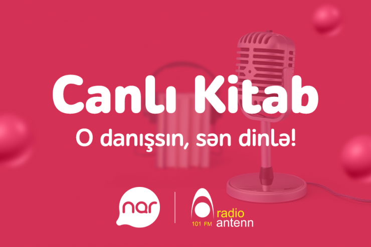  “Nar”ın dəstəyilə ölkənin ən böyük Azərbaycan dilli audiokitab toplusu yaradılır