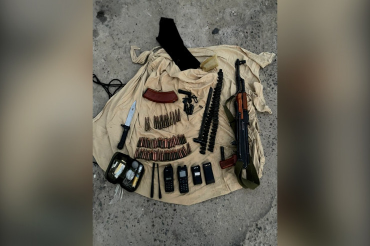 Tapılan silah-sursat