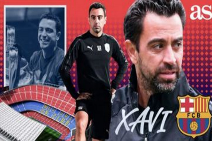 Xavi yenidən "Barselona"da