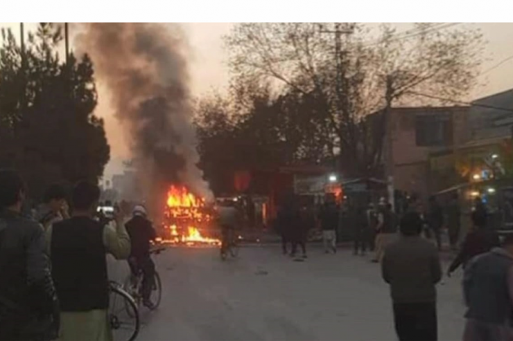 Əfqanıstanda avtobus partladıldı: ÖLƏNLƏR VAR 