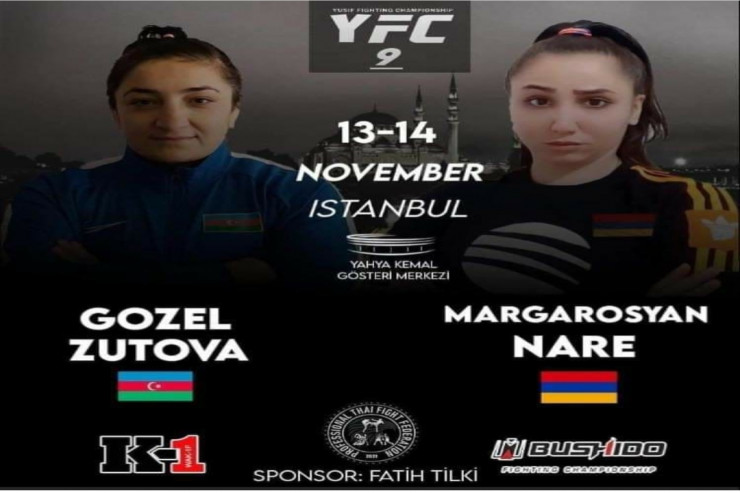 Gözəl Zutova ermənini nokauta saldı - VİDEO 