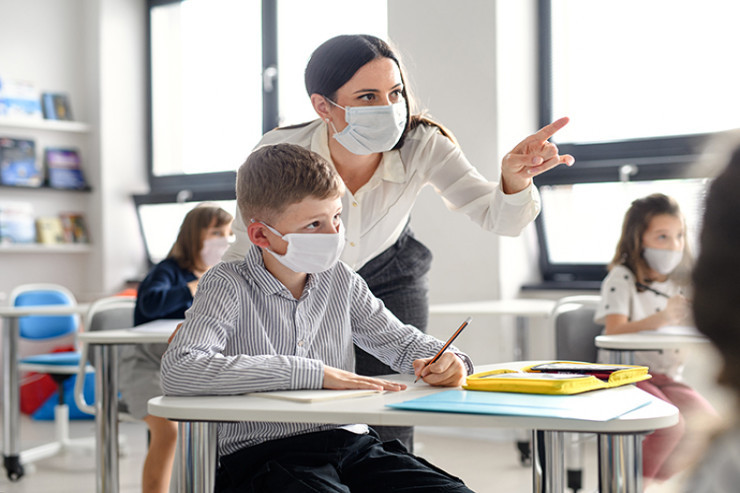 Daha bir məktəbdə əyani tədris BƏRPA OLUNDU 