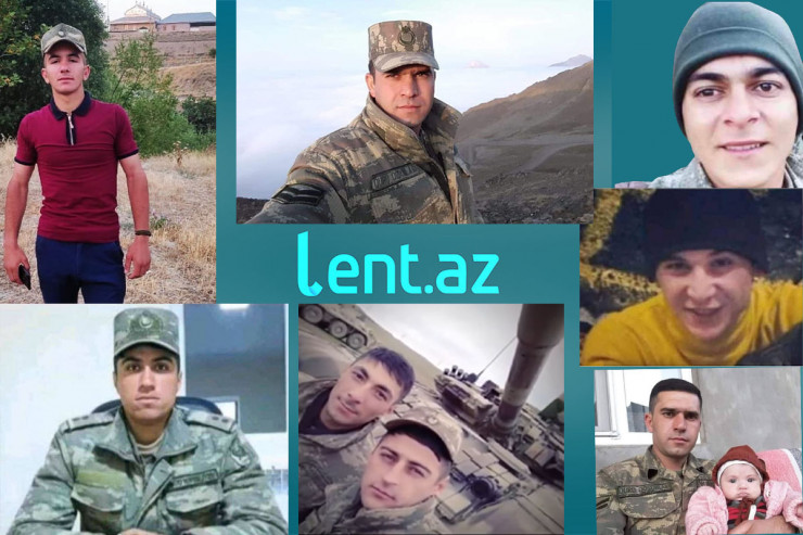 Şəhid hərbçilərimizin  FOTOLARI  
