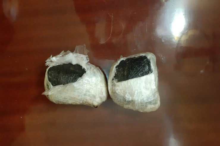 Dənizdə tapılan narkotik