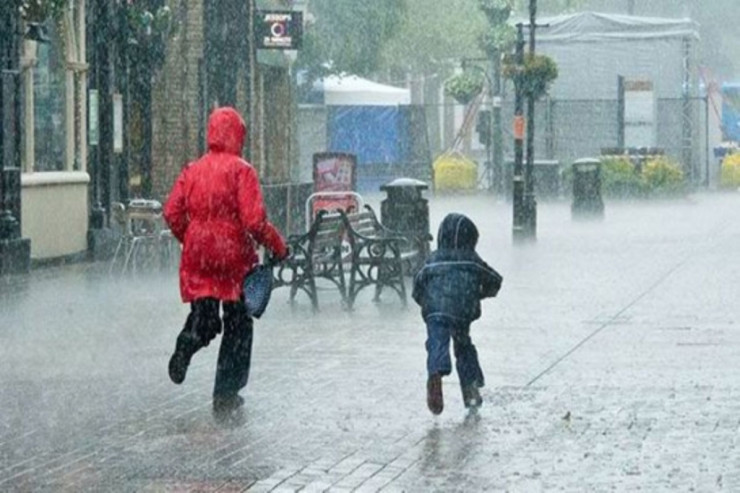 Hava XƏBƏRDARLIĞI:   Güclü yağış yağacaq