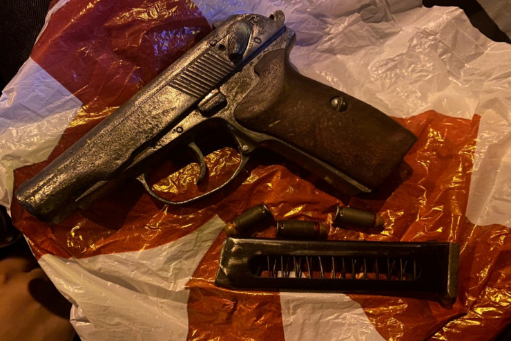 Ələ keçirilən silah