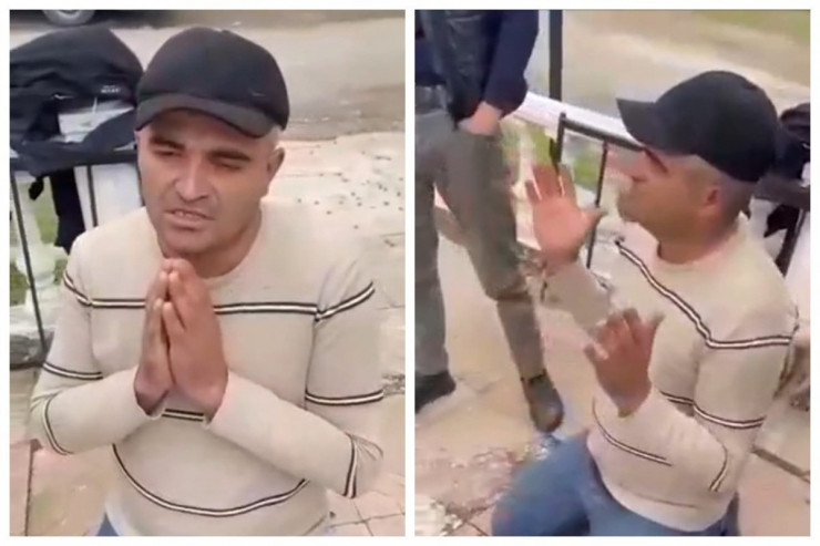 Şəhidləri təhqir edən şəxs