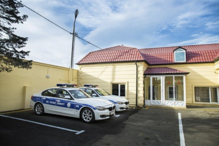 Bakıda polis şöbəsinə su doldu - VİDEO 