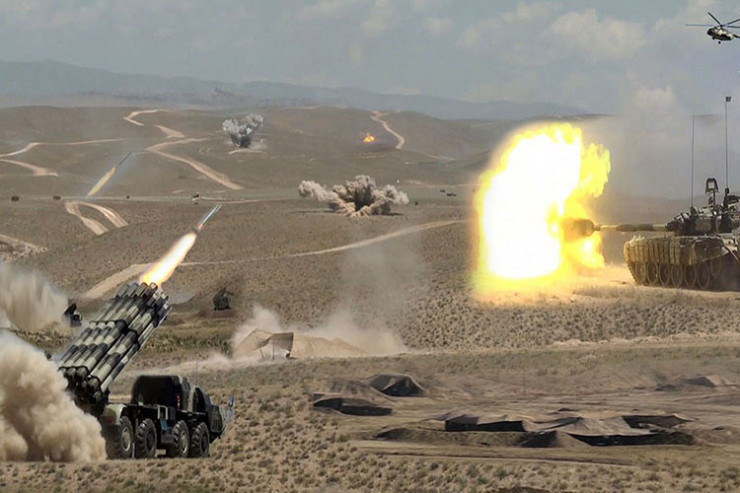 Ordumuz təlimlərə başladı: bu dəfə LAÇINDA 