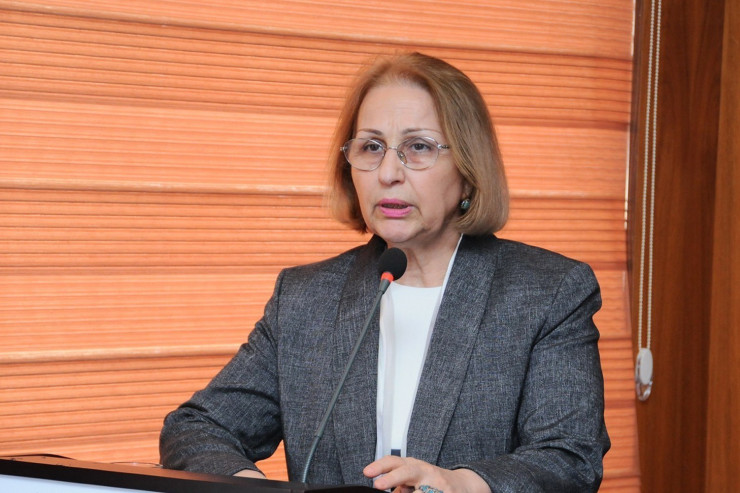 Ailə, Qadın və Uşaq Problemləri üzrə Dövlət Komitəsinin sədr müavini Sədaqət Qəhrəmanova