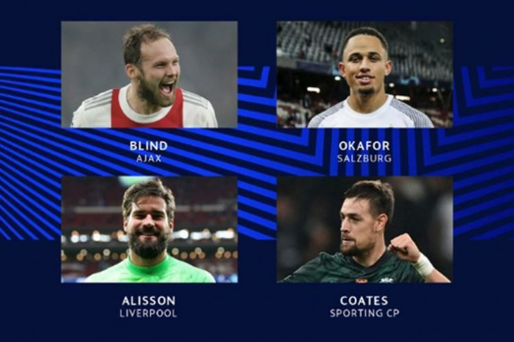 Çempionlar Liqasında həftənin futbolçusu adına NAMİZƏDLƏR 