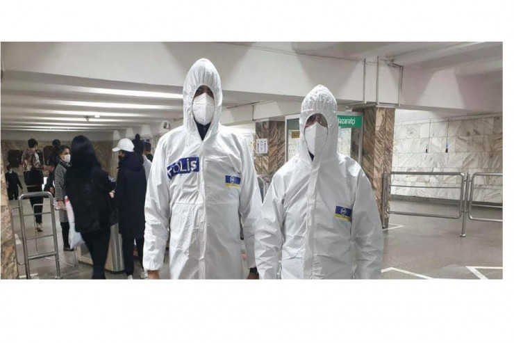 Metroda daha bir koronavirus xəstəsi tutuldu - FOTO 