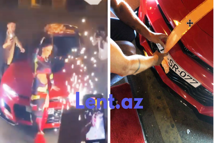 Qadın müğənnimizə maşın hədiyyə olundu - FOTO 