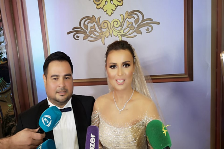 Sevdanın toyundan VİDEO  - NƏLƏR DANIŞDI?  