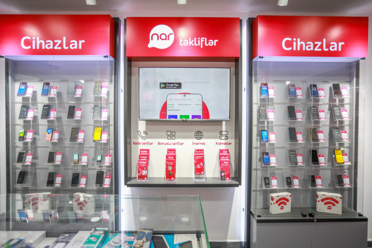 "Nar" növbəti satış və xidmət mərkəzini yenilədi -  FOTO 