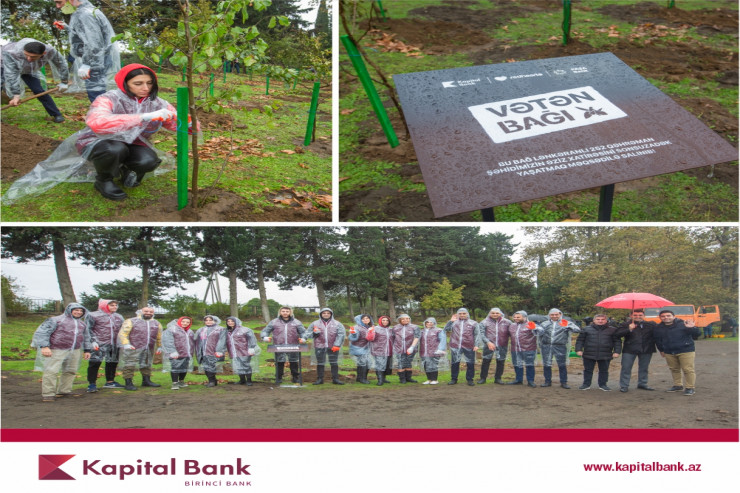 Daha bir neçə rayonda “Vətən Bağı” yaradıldı