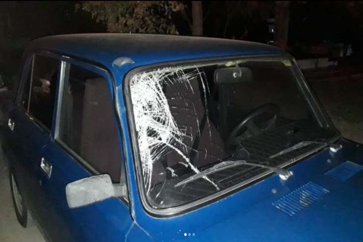 Piyadanı vuran maşın