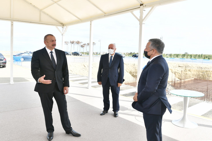 Prezident Sumqayıtda -  YENİLƏNİB 