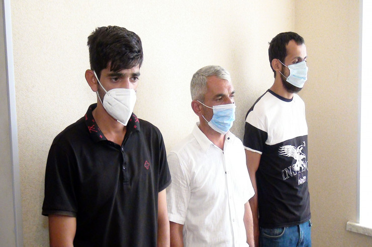 Saxlanılan OrxanMirzəyev. Fuad Qəmbərov və Coşqun Əhmədov