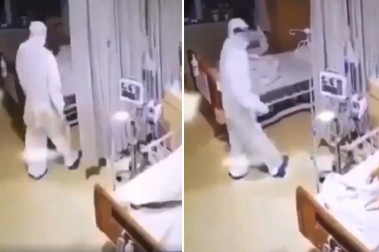 Qadın xəstəxanada bağıra-bağıra qaldı - SƏBƏB  -VİDEO 