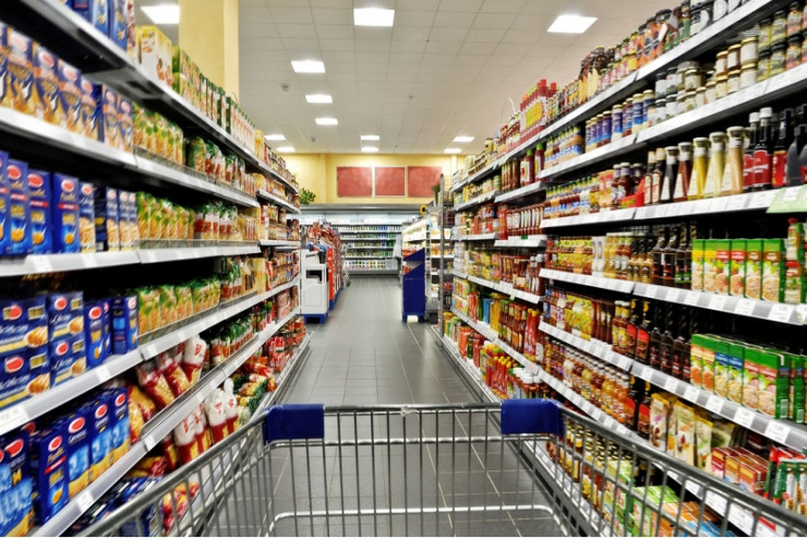 “Rahat” supermarketdə YOXLAMA:  Vitrindəki məhsullar...