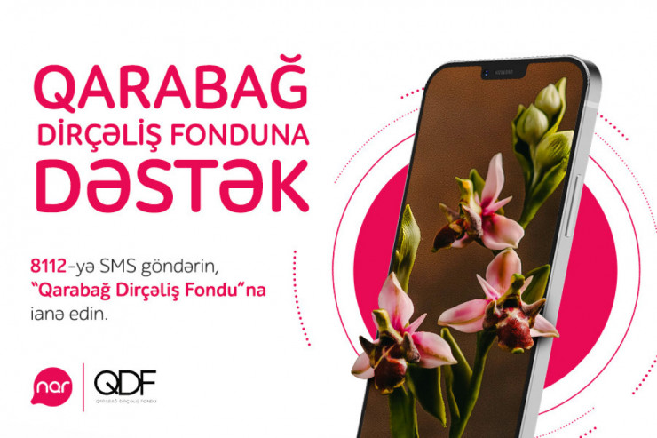 "Nar" abunəçilərinə Qarabağ Dirçəliş Fonduna ianə etmək imkanı yaradılıb