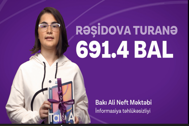 "Azercell" rekord ballı abituriyentlərimizi təbrik etdi!