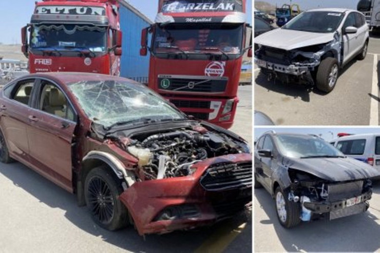 Suda batan, qəzaya düşən maşınlar Azərbaycana gətirilir - Sədr AÇIQLADI 