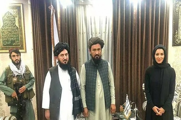 Türkiyəli jurnalist və "Taliban" rəsmisi 