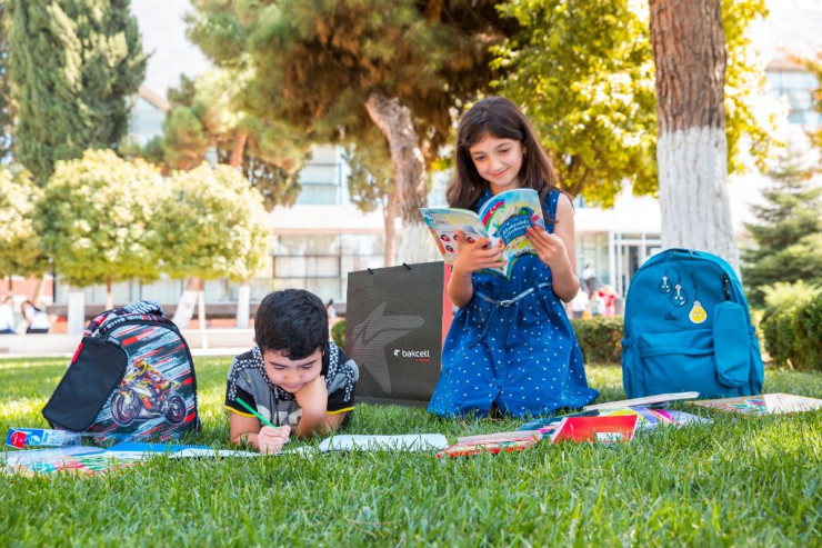 "Bakcell"  və "ASAN Məktub" yeni tədris ilində uşaqları sevindirib