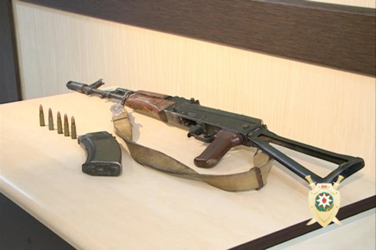 Kənd sakini "Kalaşnikov" tapıb...