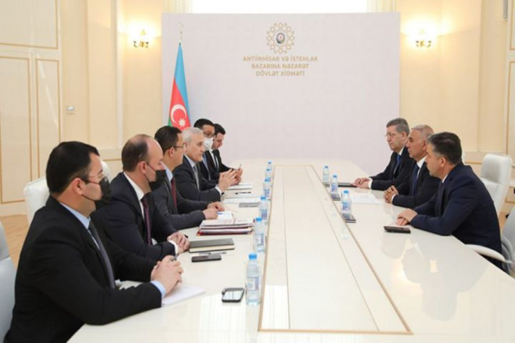 Təbii inhisar subyektlərinin rəhbərləri ilə görüş keçirilib -FOTO 