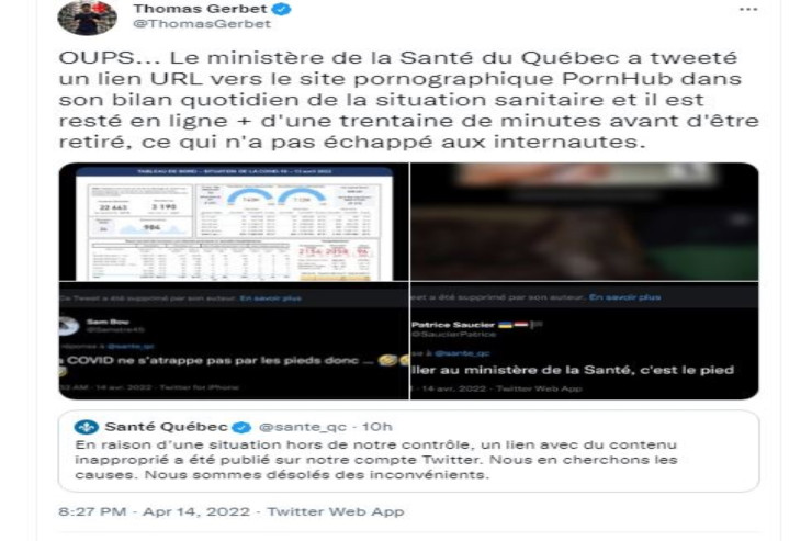 Nazir Tvitterdə səhvən pornosaytı  işarələdi -FOTO 