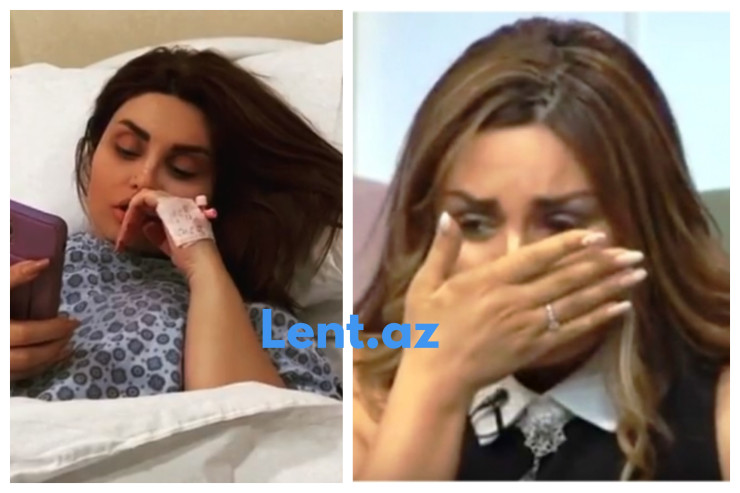 Şəbnəm Tovuzlu xəstəxanalıq oldu - FOTO  